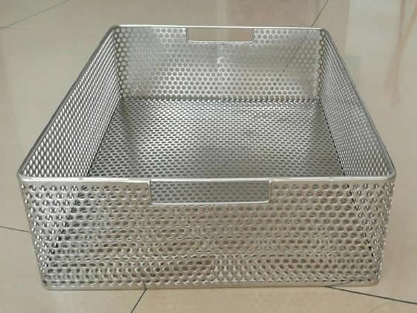 Perforated Fine Mesh Basket